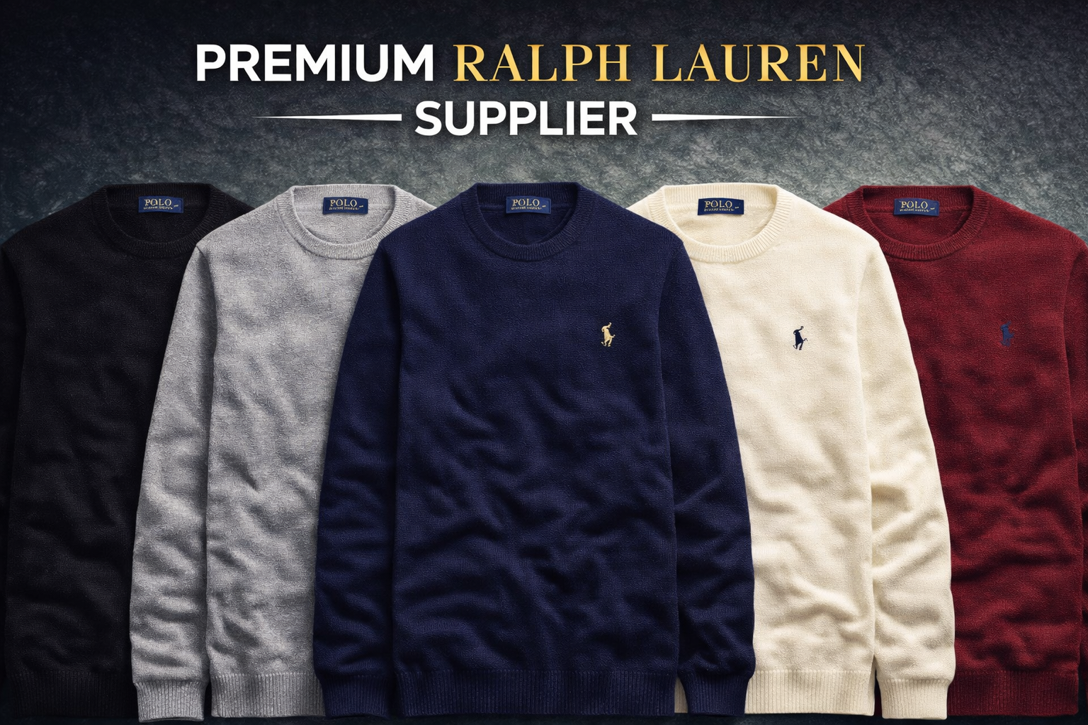 Ralph Lauren Sweater Supplier - Verified & Trusted